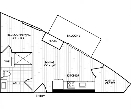 Floor plan S1 to S4