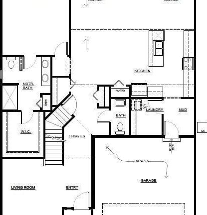 The Camden Floor Plan - First Floor