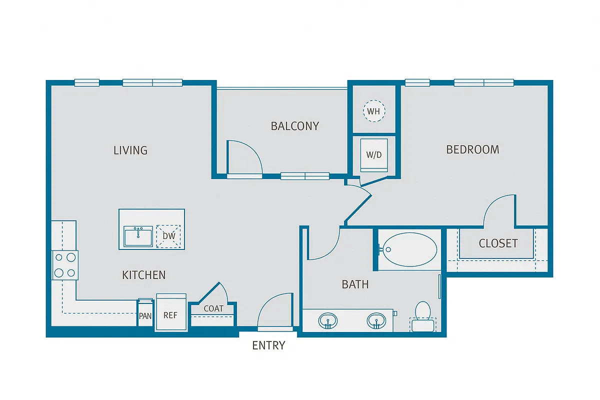 Floor plan A41