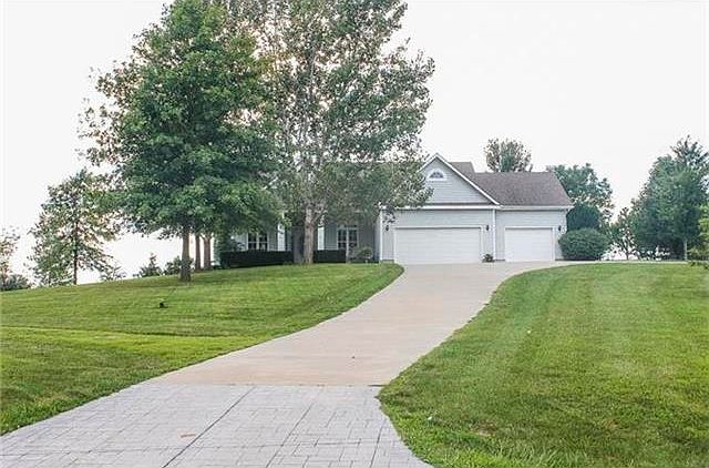 Concrete Drive Leading to Property