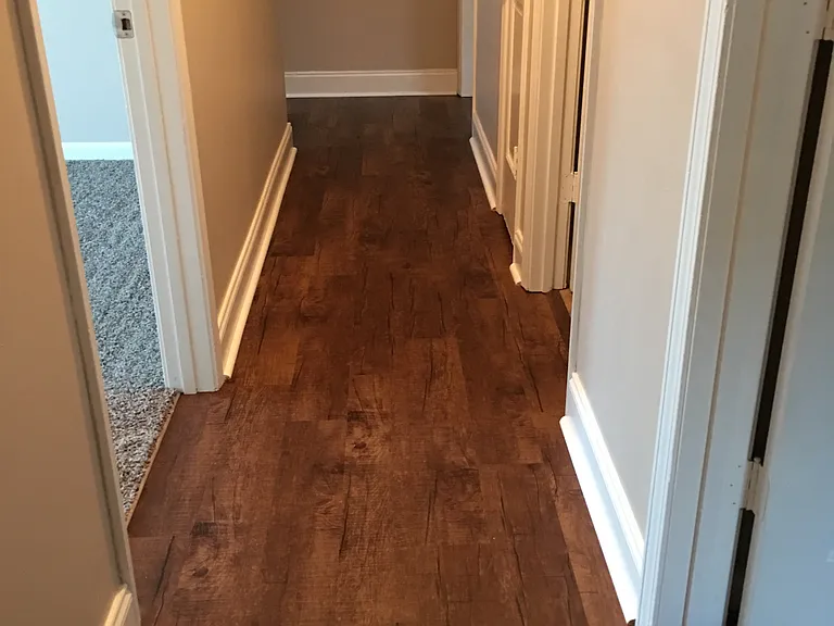 hallway to bedrooms and baths