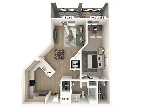 Floor plan A12-886