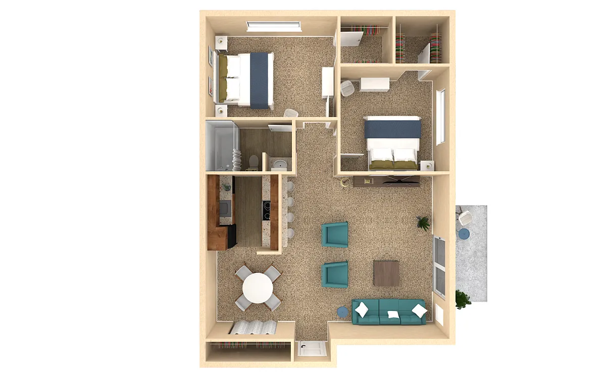Floor plan The Sandbar