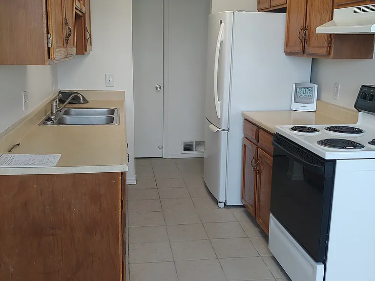 Kitchen Looking Towards Laundry Room