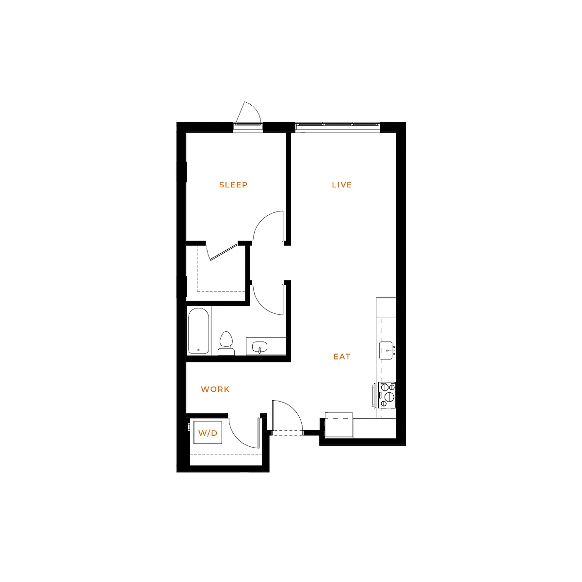 Floor plan A52