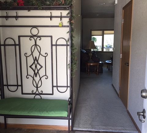 Entrance from front door