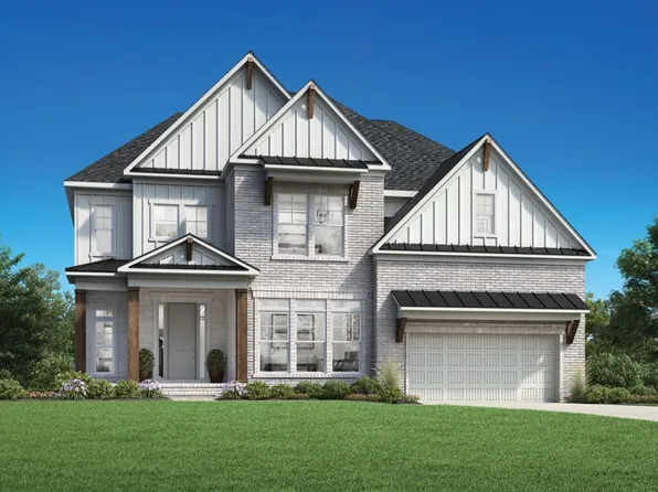 Hendrickson with Basement Plan, Bridlefield - Highlands Collection