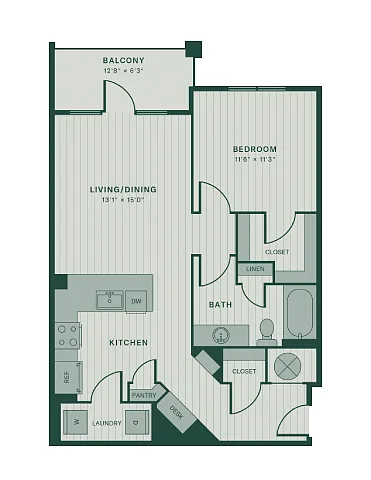 Floor plan The Jessamine