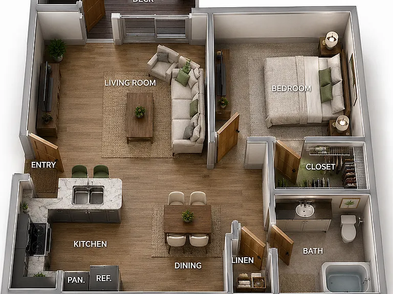 1 Bedroom Luxury Tower 1 Bedroom Luxury Tower