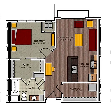 Floor plan 3-E