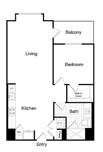 Floor plan A61
