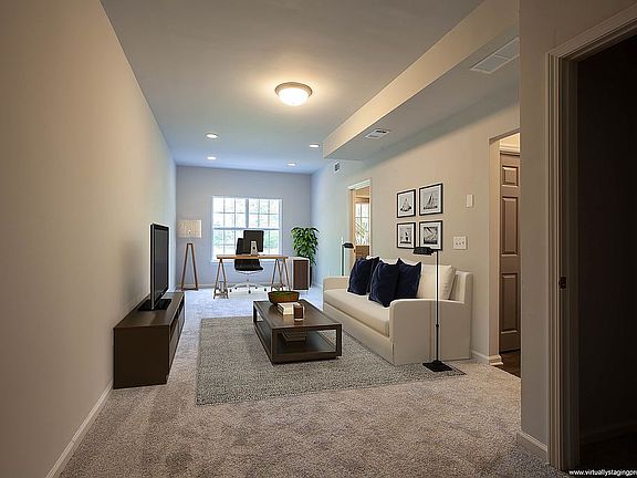 Virtually staged flex space 