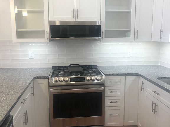 Plenty of cabinet space to stock your culinary needs and help you get into cooking!