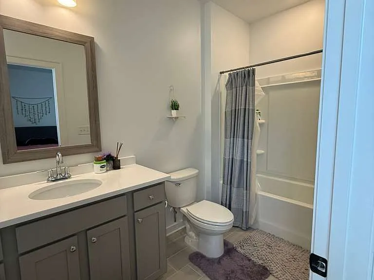 Upstairs rest room