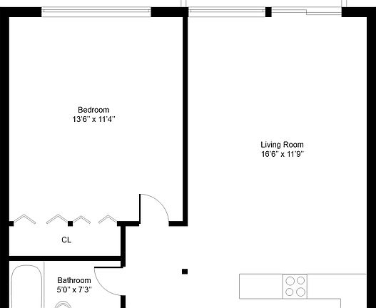 2nd image of 366 W 11th St APT 7B