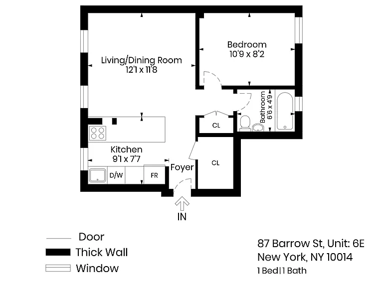 87 Barrow St #6E — Photo 2