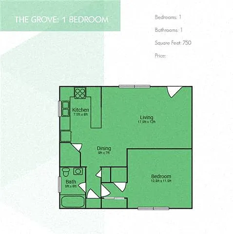Floor plan A1 - The Grove