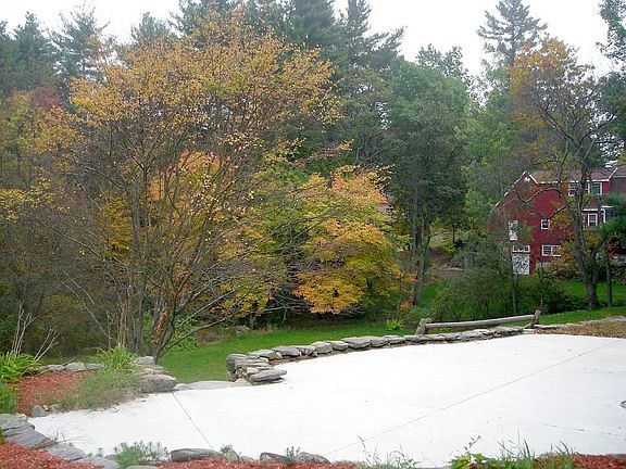 back yard patio