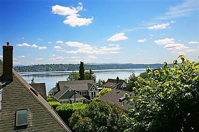 Sweeping views from the back deck.  Perfect for that Seafair BBQ!