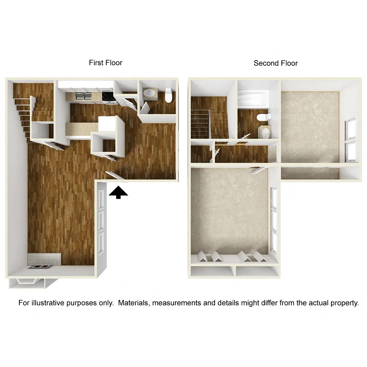 Floor plan Bonaventure-B2