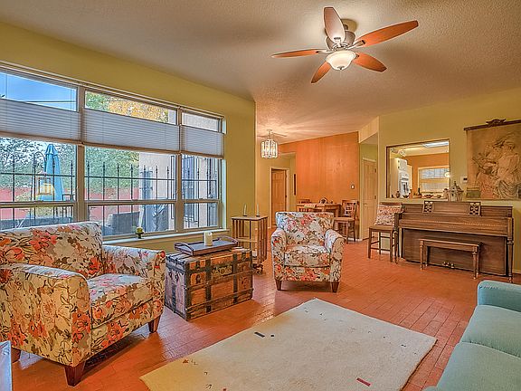Living Room Brick Flooring