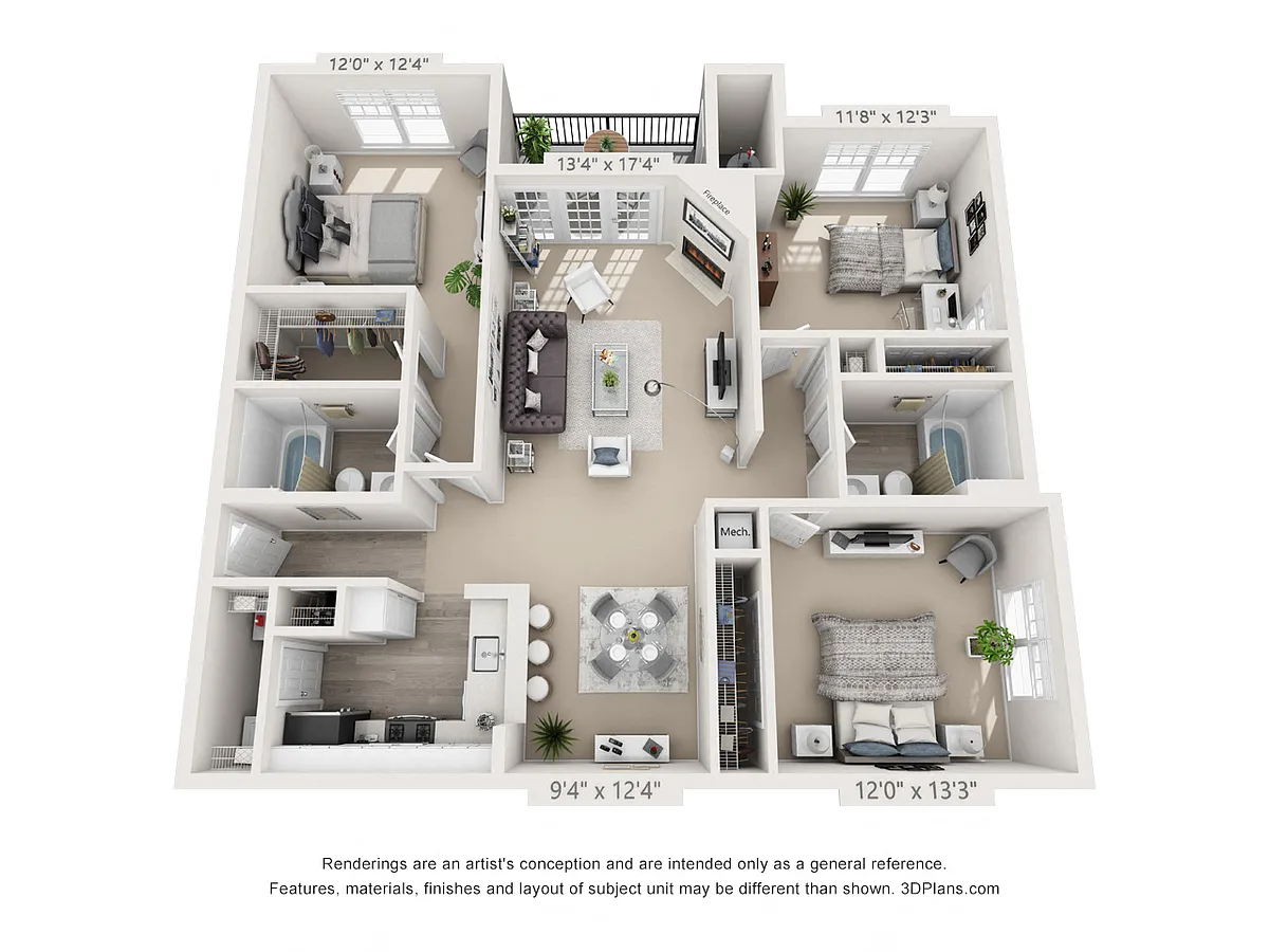 Floor plan Madison