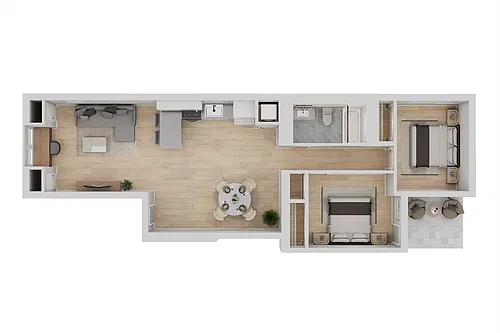 Floor plan A1