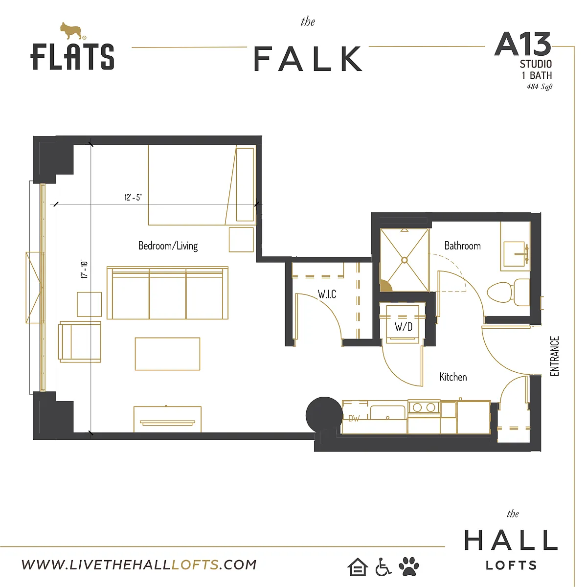 Floor plan A13
