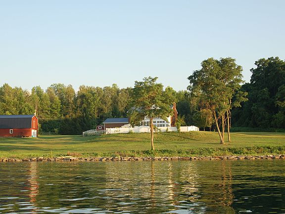 View from St. Lawrence River towards House