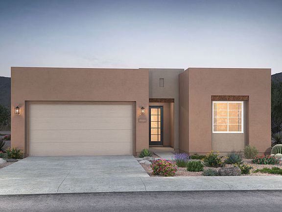Single-story Tifton Walk floorplan shown in pueblo Elevation C.