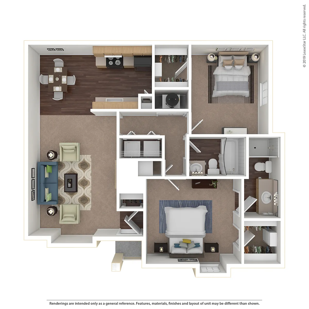 Floor plan 2X2