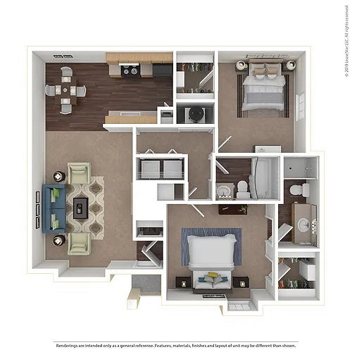 Floor plan 2X2
