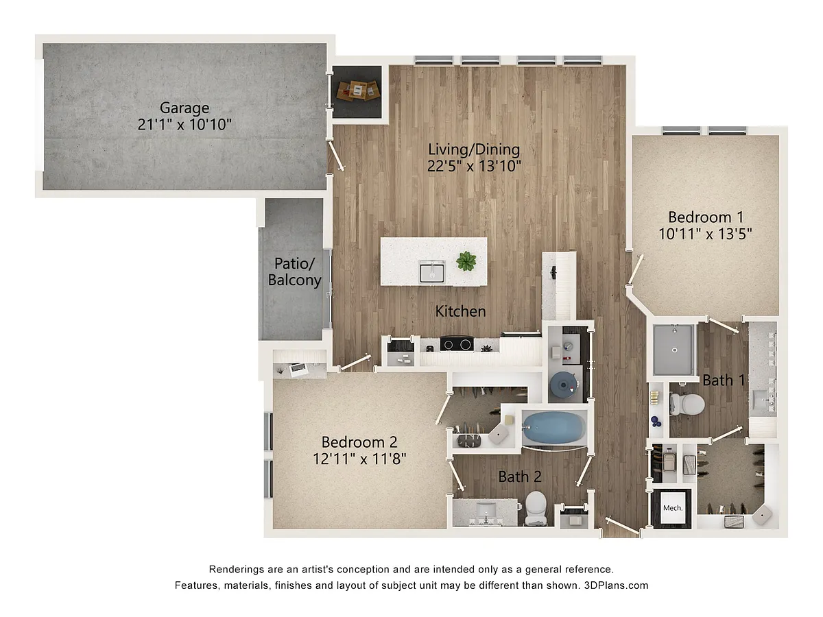 Floor plan Osbourne - G
