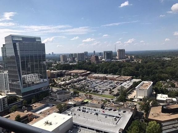 View from the living room and balcony