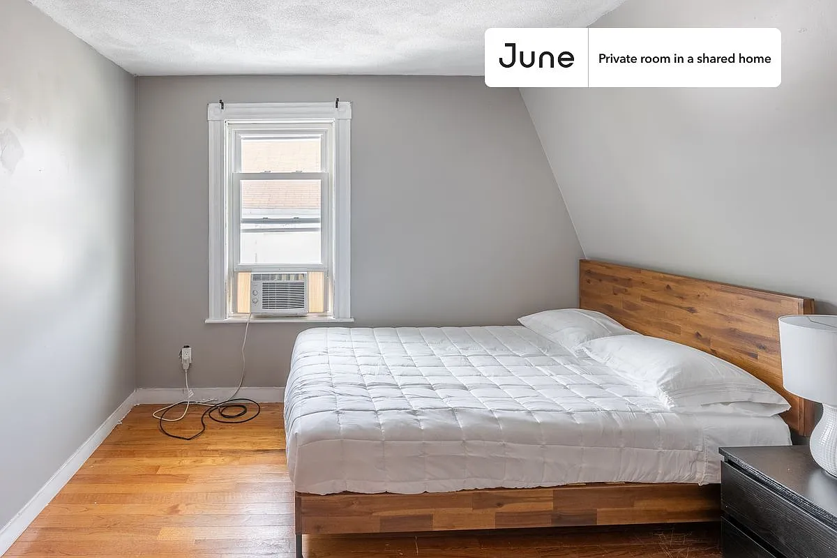 Queen bedroom in 6 bed/1.5 bath home in Somerville #1578 F — Photo 1