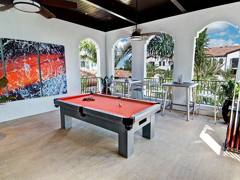 Outdoor Billiards Table