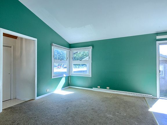 Living Room with Cathedral Ceiling