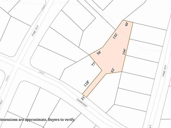 Plenty of room to let your imagination flow. Lot sizes are approximate and measured from the appraisal district site.