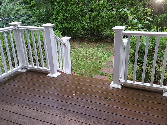 sliders to deck and yard