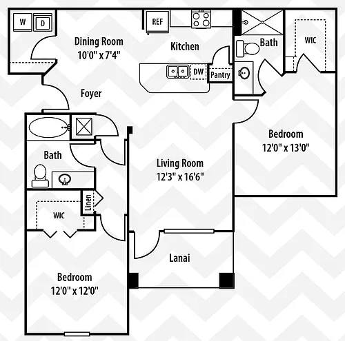 Floor plan Ibis