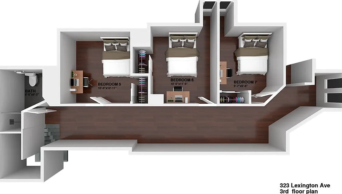 323 Lexington Ave - Apt 2-Rm 2 — Photo 3