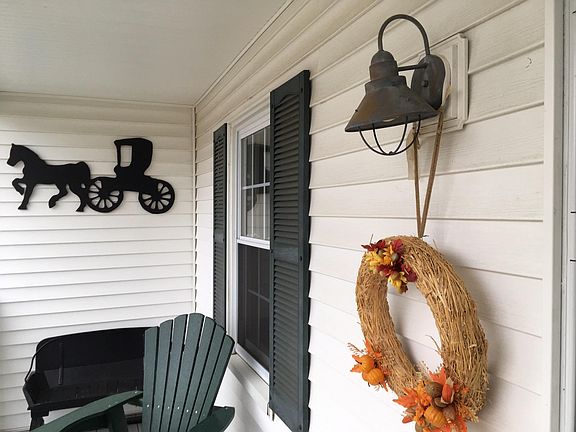 One of three porches