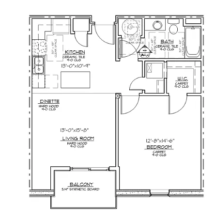 Floor plan Anne