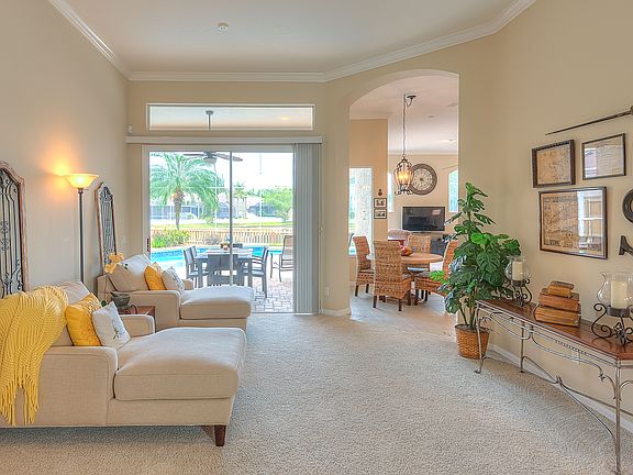 Living room view from foyer.