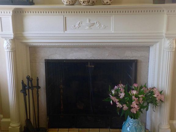 Beautiful Natural Fireplace