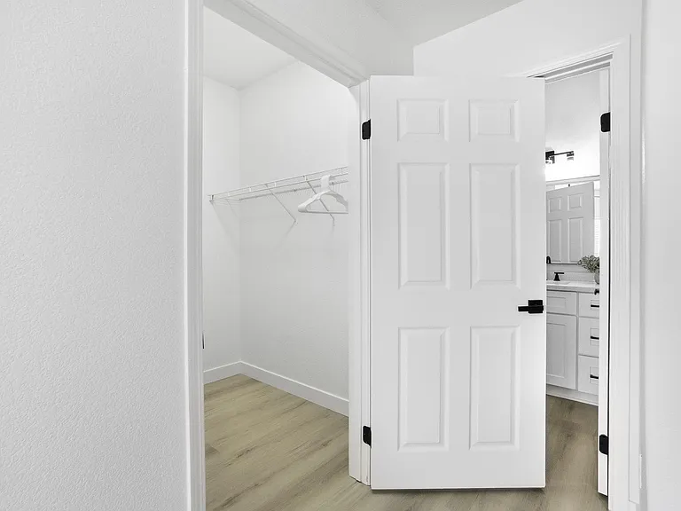 Entry to closet