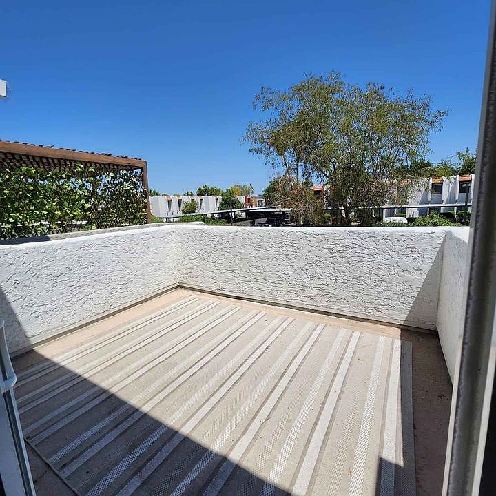 Master bedroom balcony