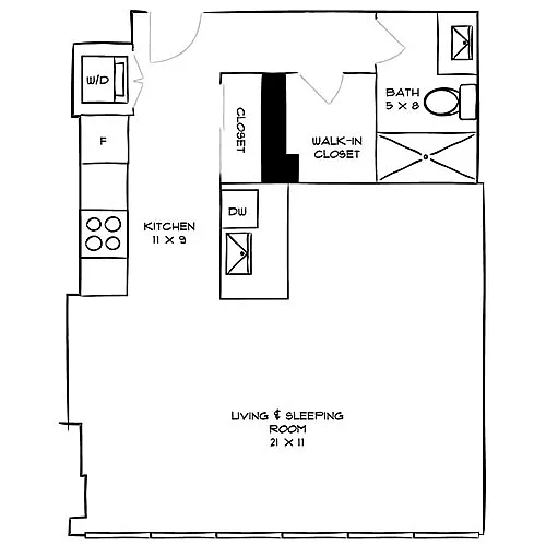 Floor plan Boathouse