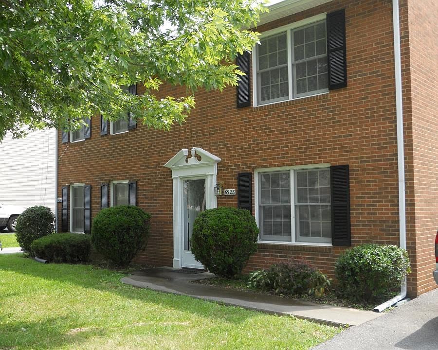 Front view with private driveway