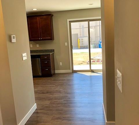 looking into dining room